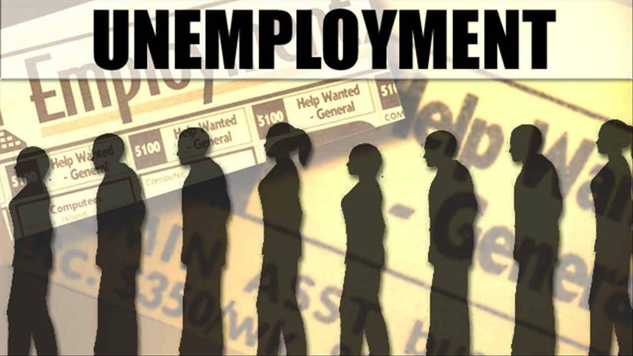 Amazing Unemployment News Article Headlines Background