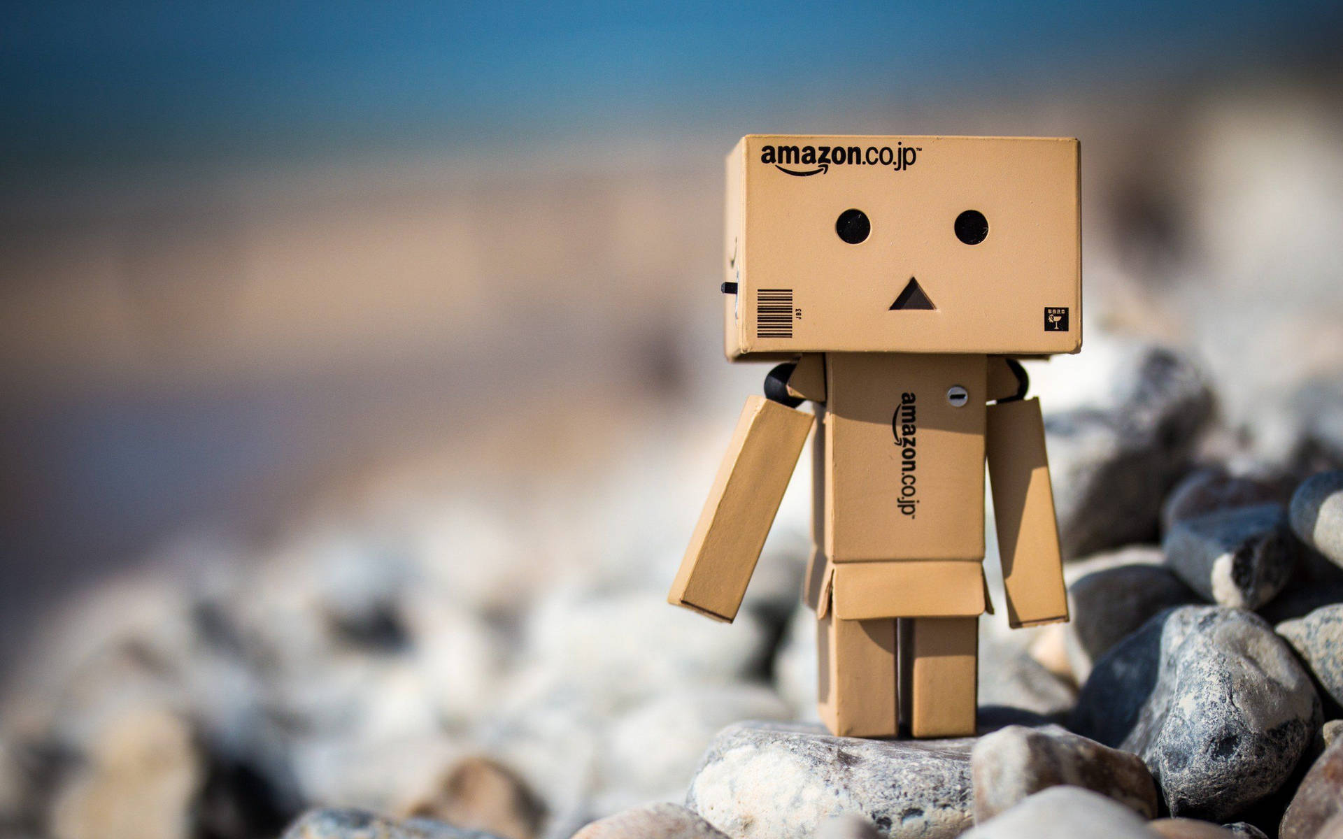 Amazon Boxman Robot Background