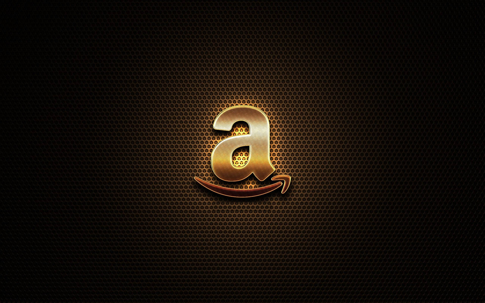 Amazon Gold Logo Background