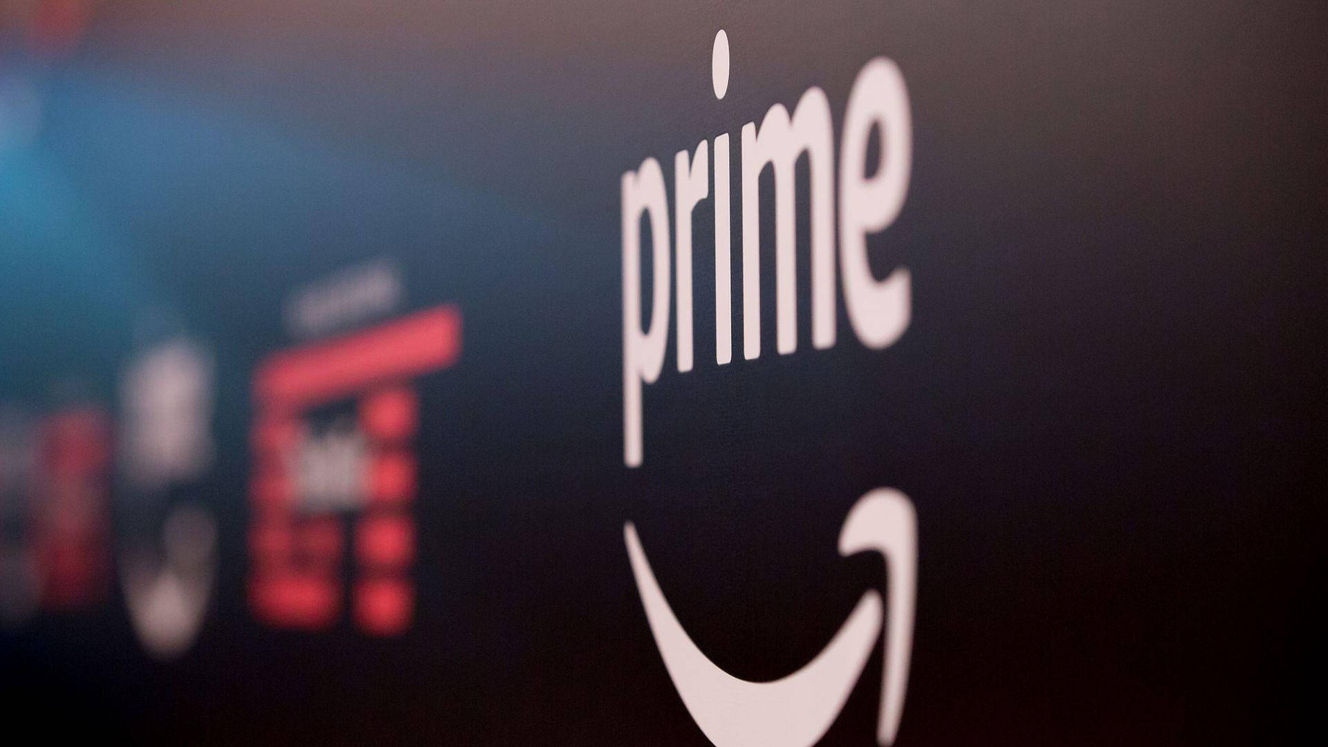 Amazon Prime Logo Background