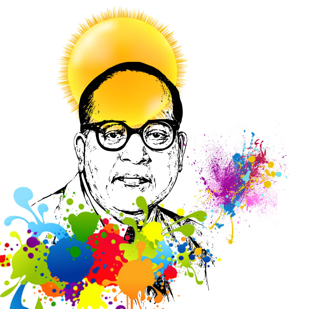 Ambedkar Artistic Creation Background