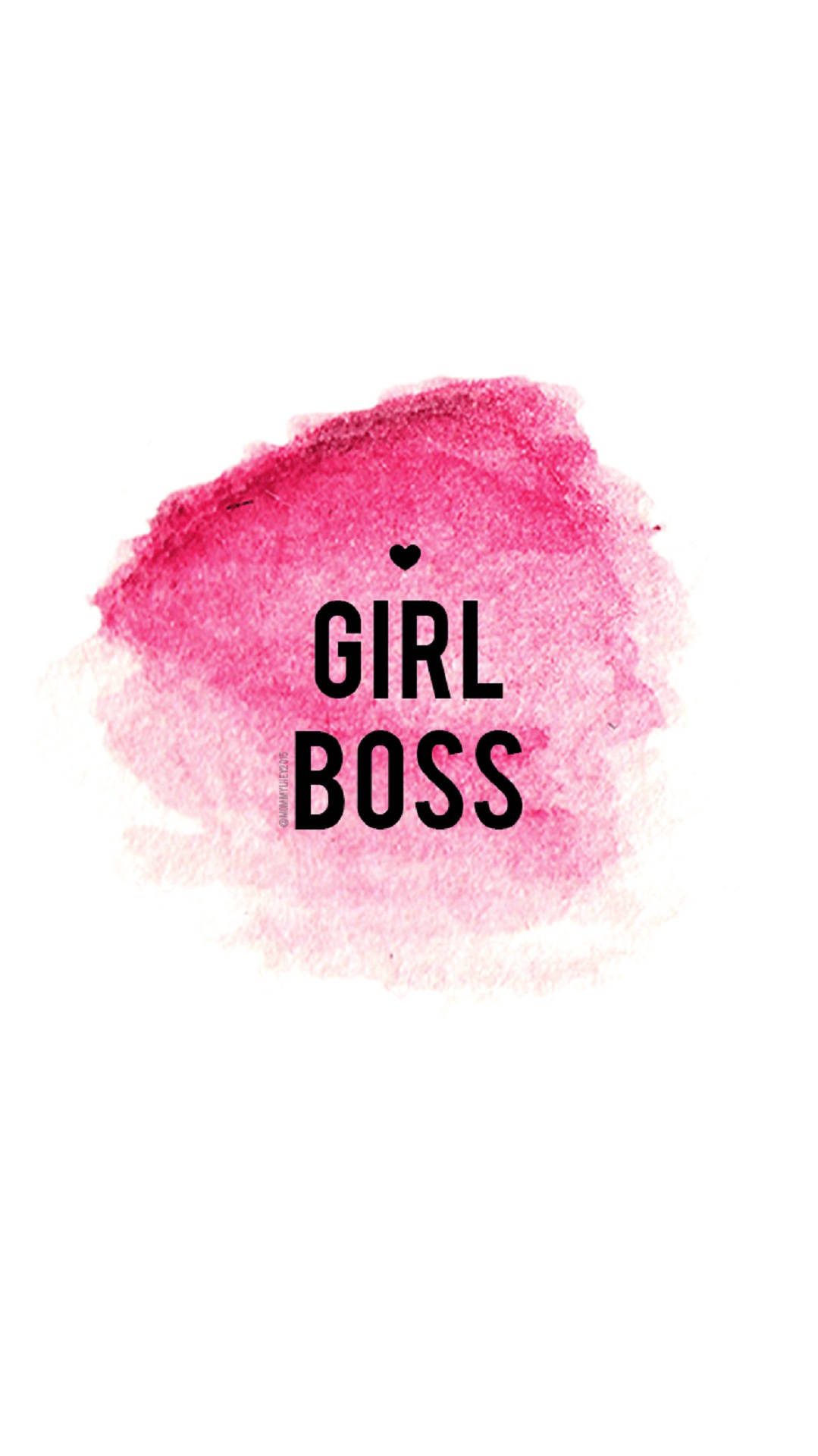 Ambitious And Stylish Girl Boss With Her Favorite Shade Of Pink Lipstick Background