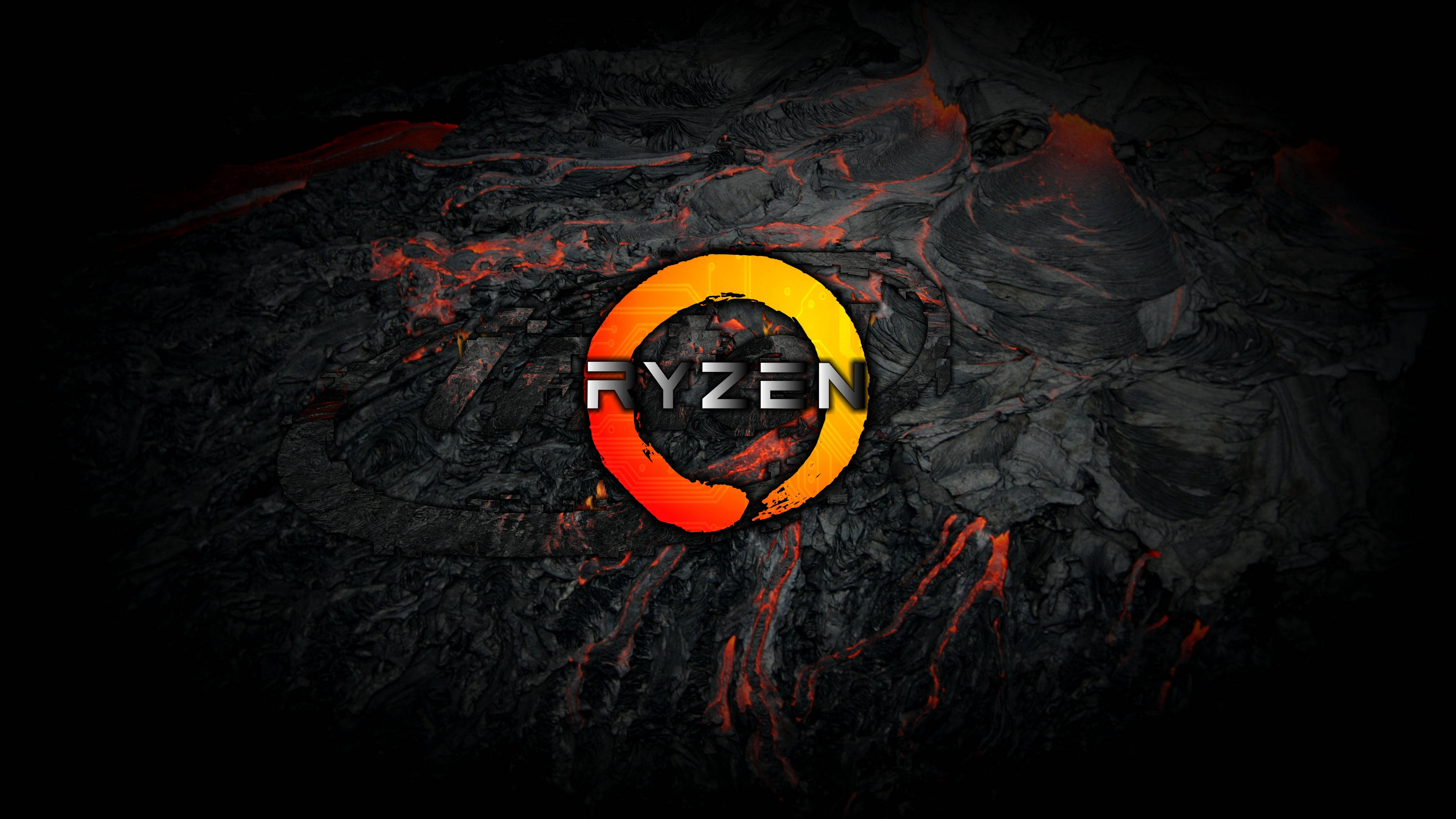 Amd 4k Lava Background