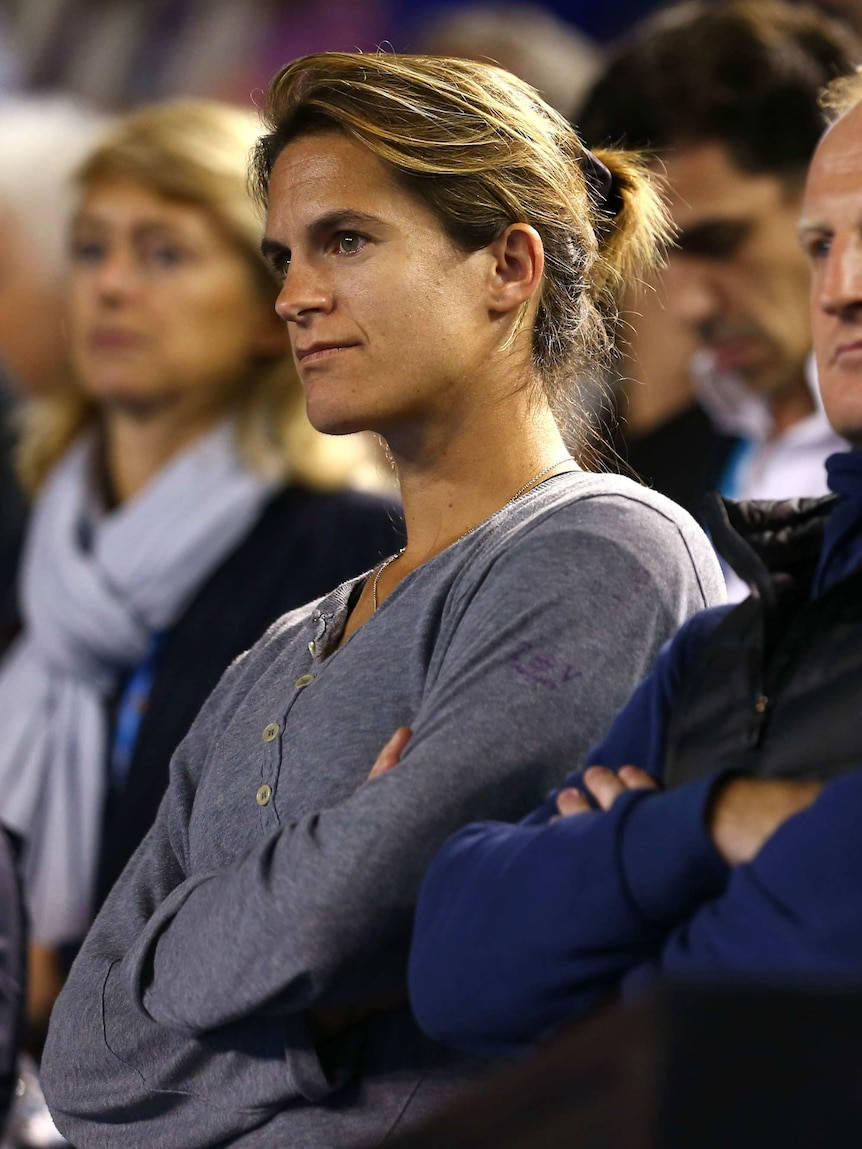 Amélie Mauresmo Arms Crossed