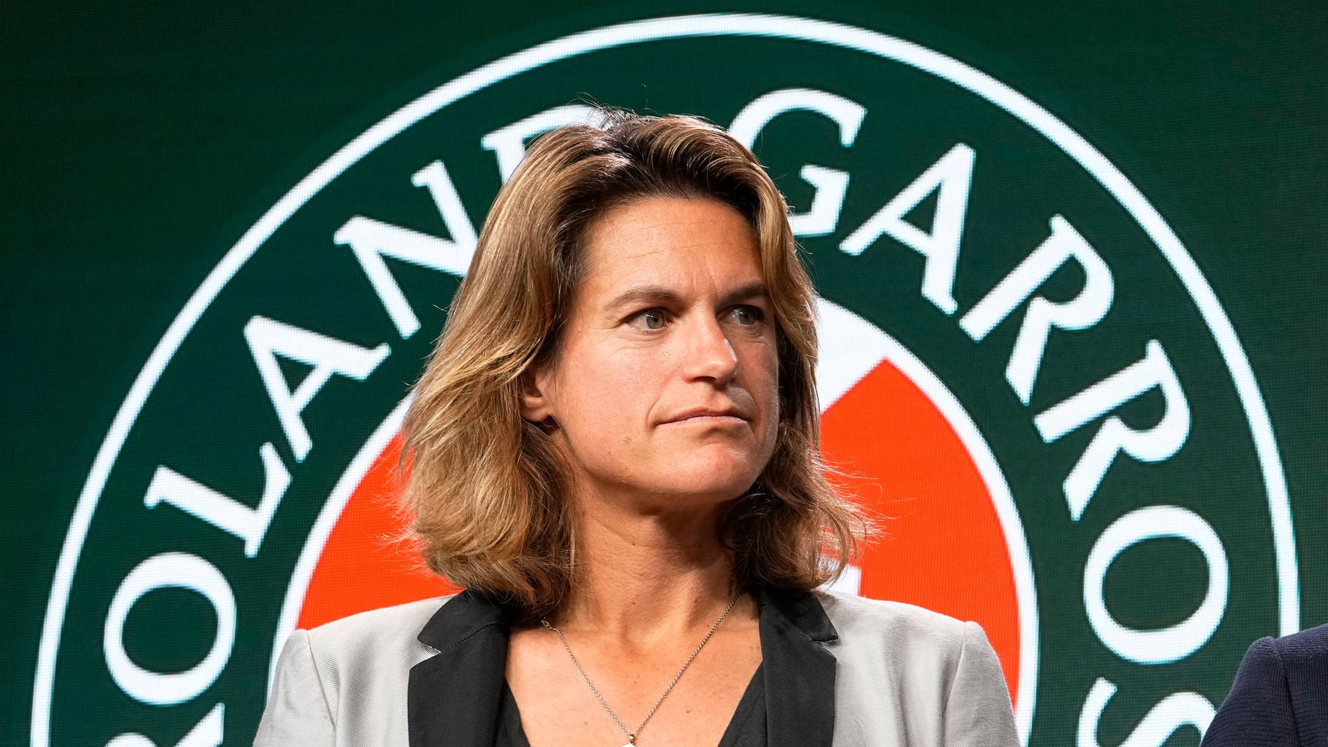 Amélie Mauresmo At French Open