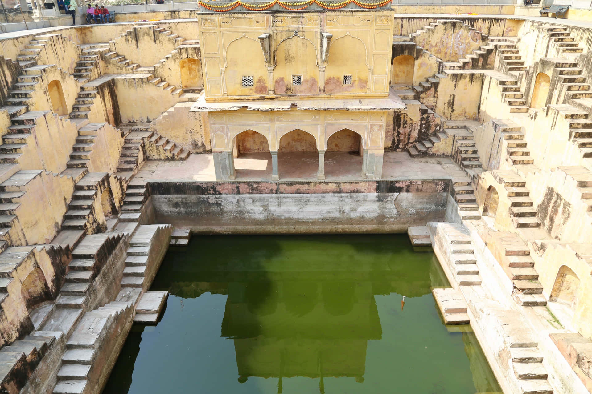 Amer Fort Photographed From The Top