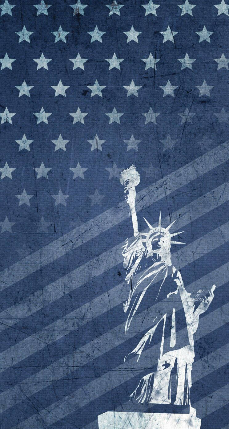 America Iphone Creative Digital Artwork Background