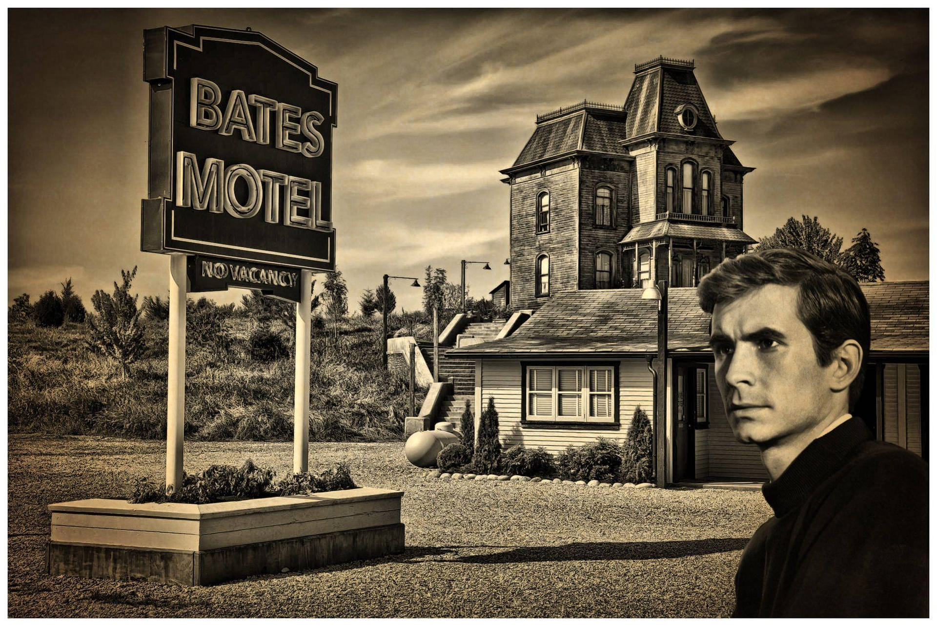 American Actor Anthony Perkins Bates Motel