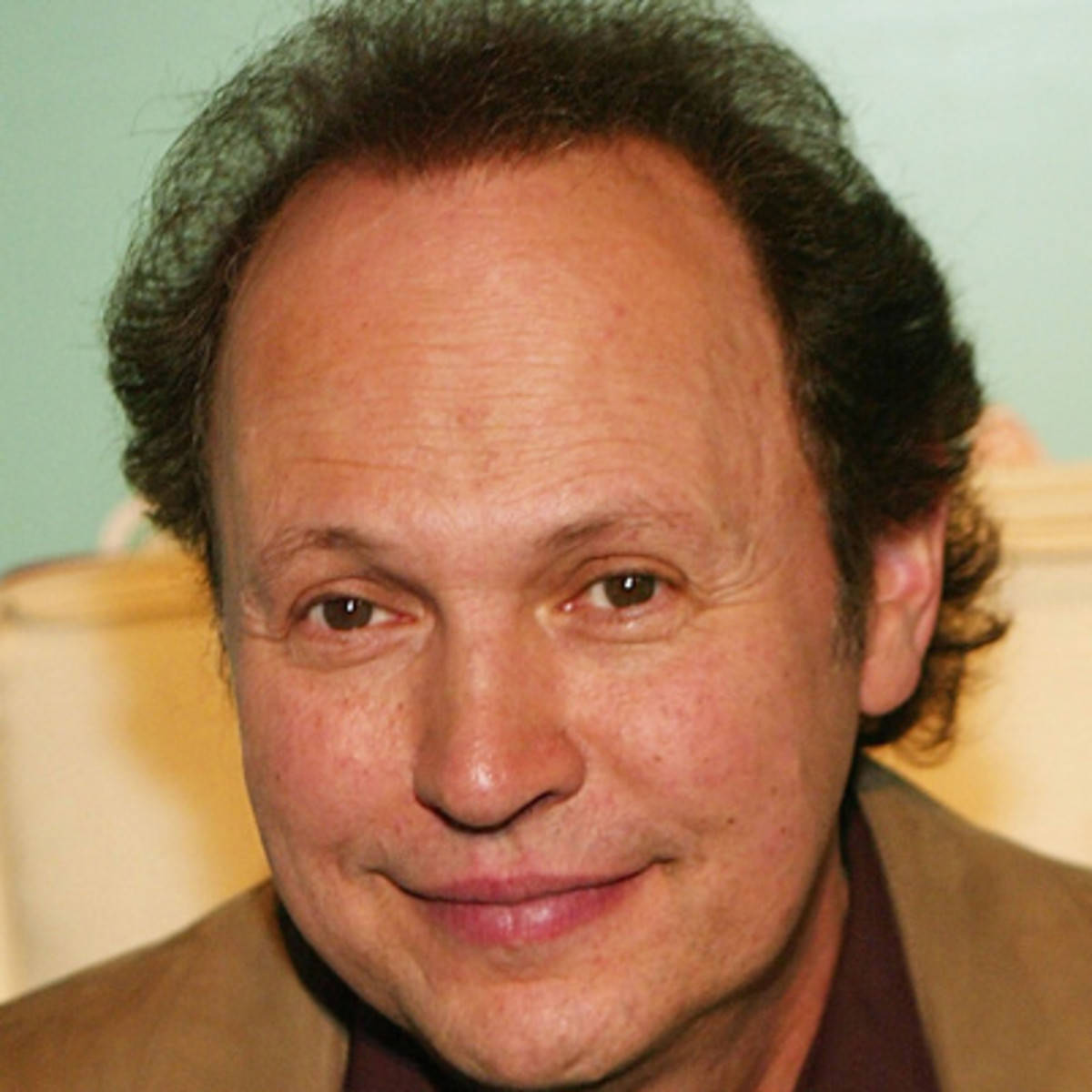 American Actor Billy Crystal Close Up Shot Background