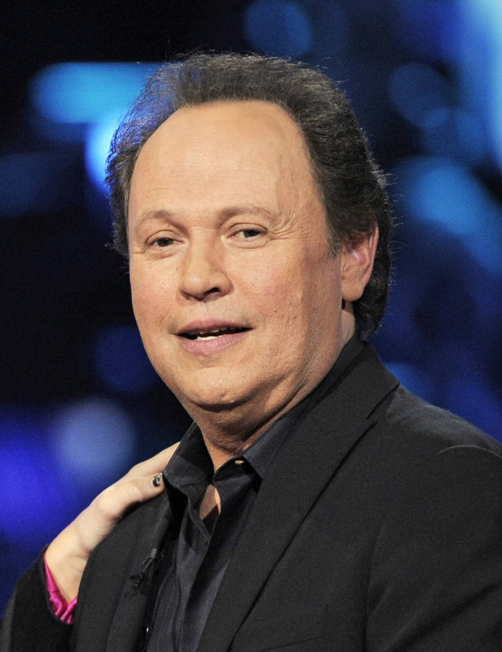 American Actor Billy Crystal Semi Profile Background