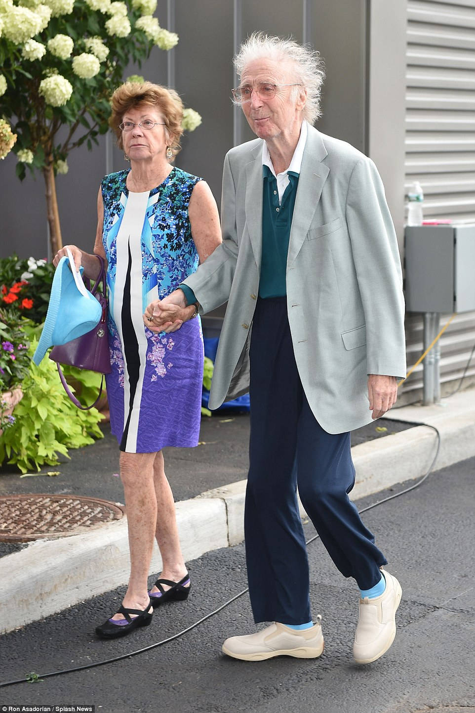 American Actor Gene Wilder And Karen Boyer Background