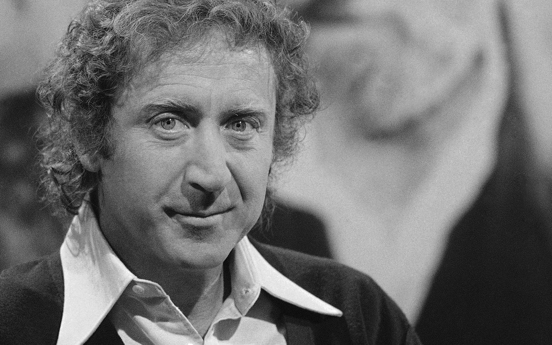 American Actor Gene Wilder Nbc Studio Interview Background