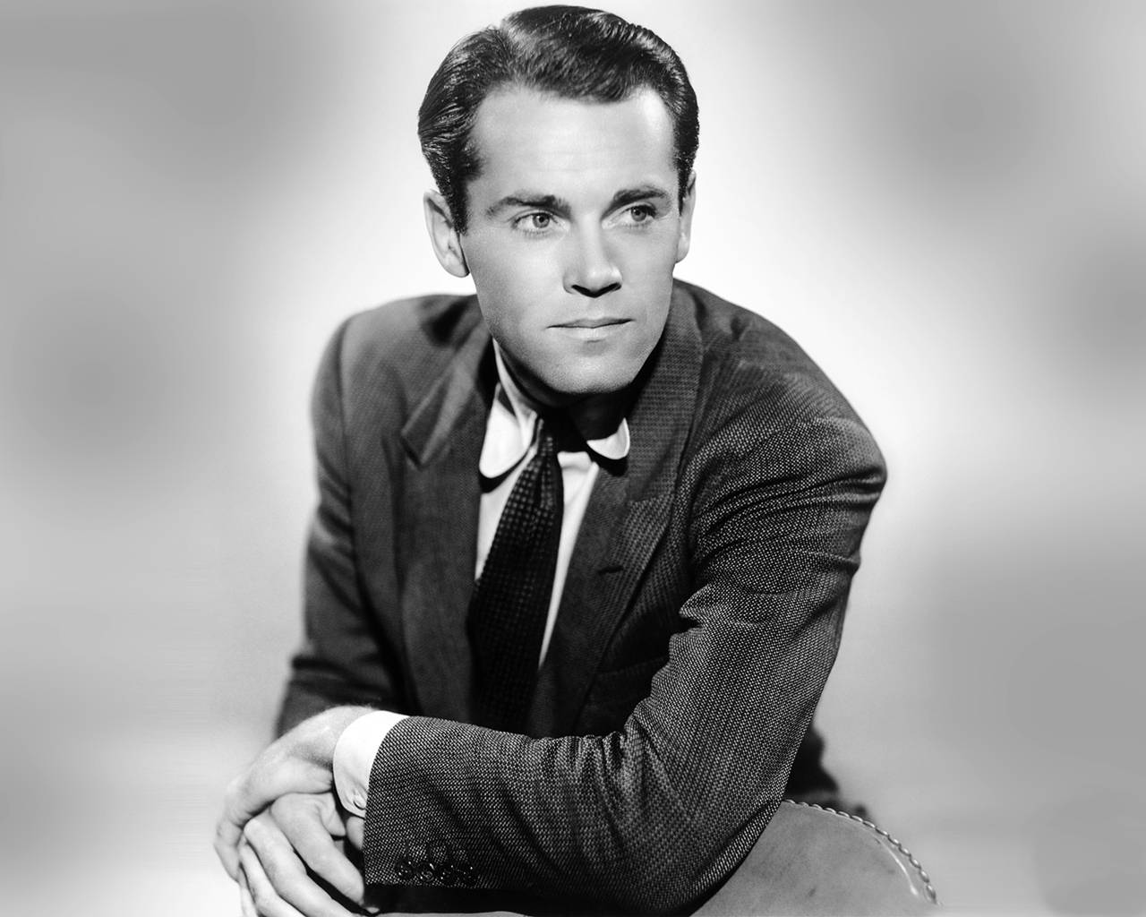 American Actor Henry Fonda In 1936 Portrait Background