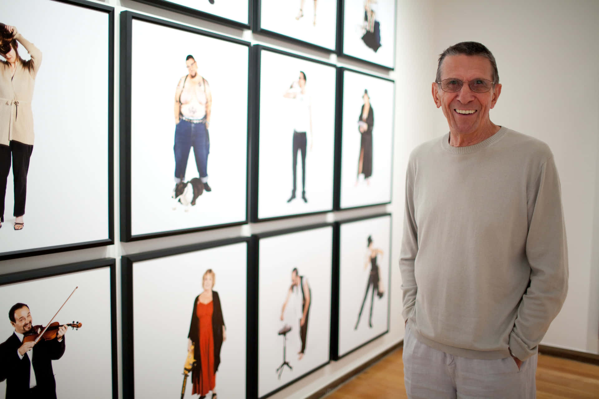 American Actor Leonard Nimoy 2010 Photography Exhibition