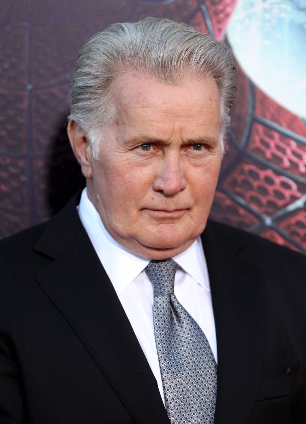 American Actor Martin Sheen 2012 Portrait Background