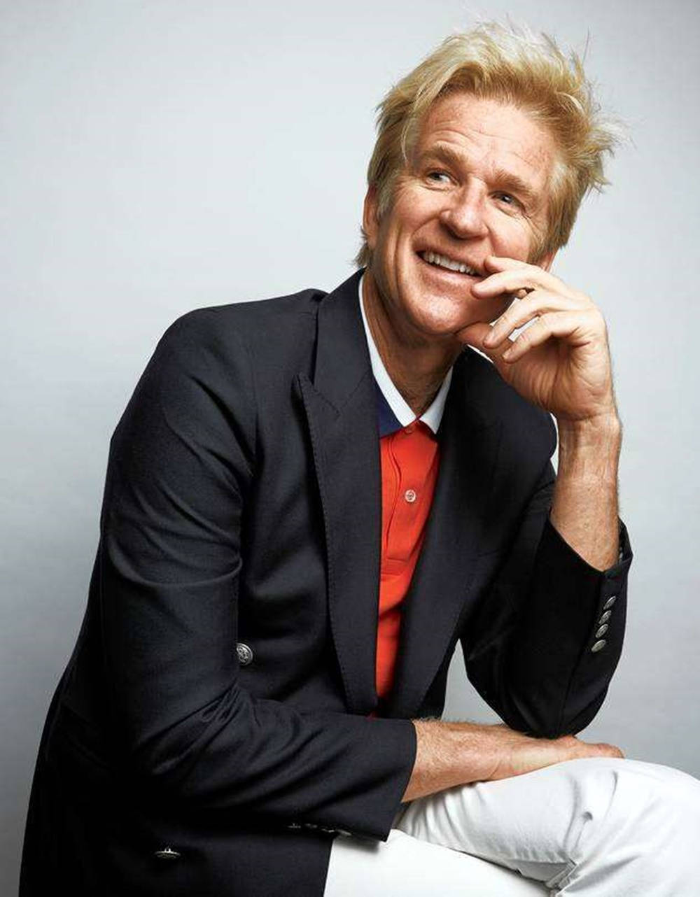 American Actor Matthew Modine Portrait For Wall Street Journal Background