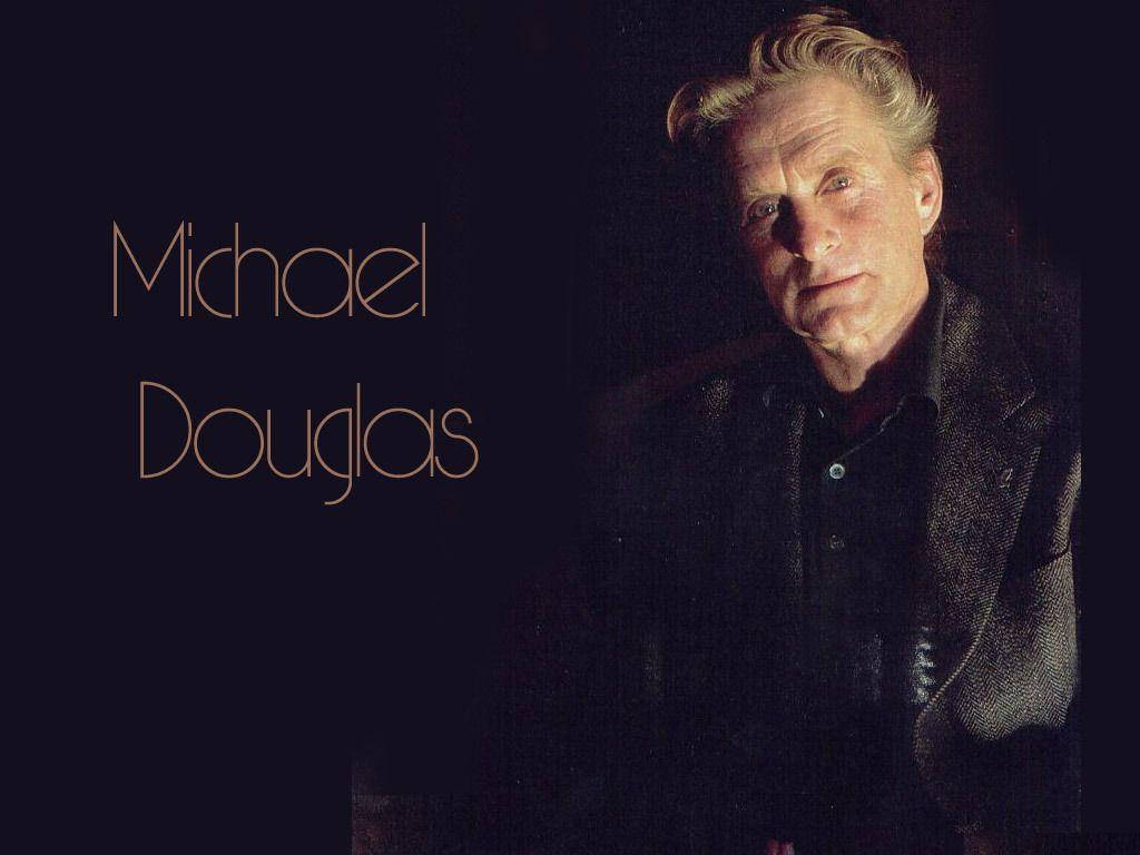 American Actor Michael Douglas Poster Background