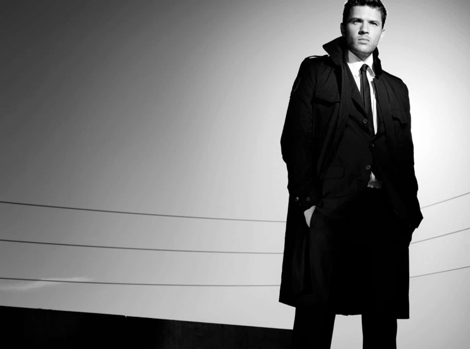 American Actor Model Ryan Phillippe Photoshoot Background