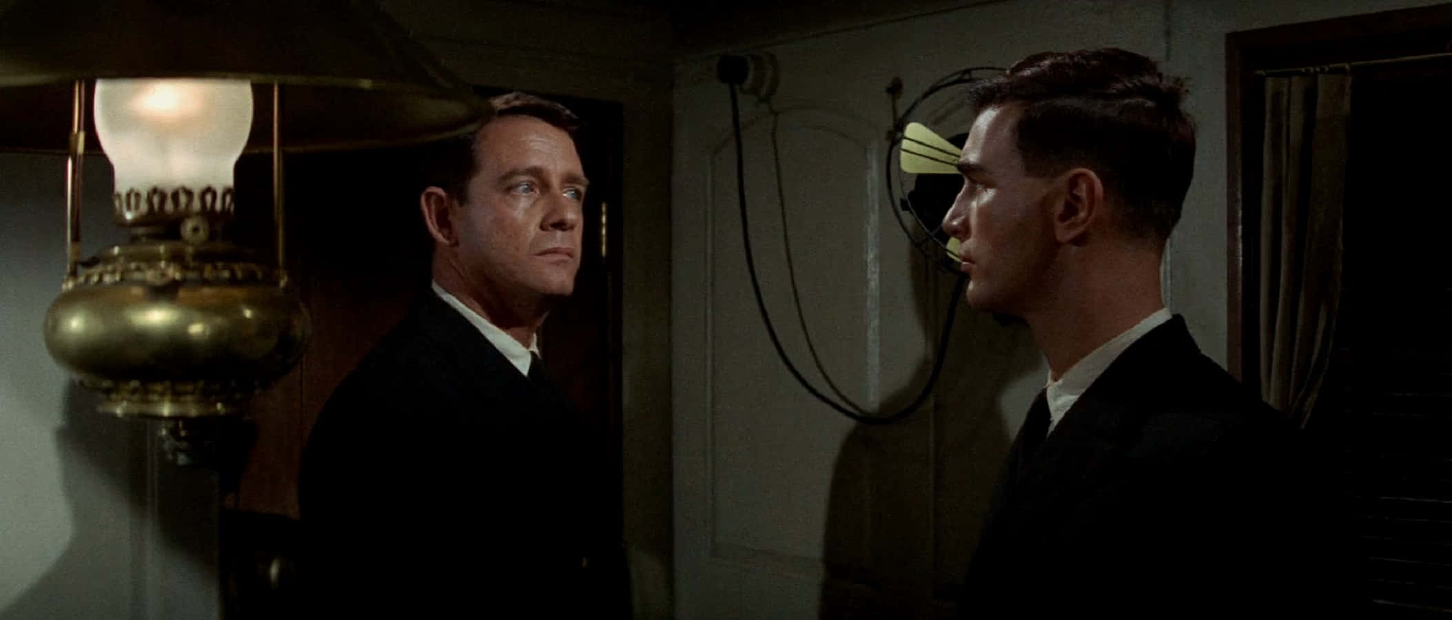 American Actor Richard Crenna In A Role. Background