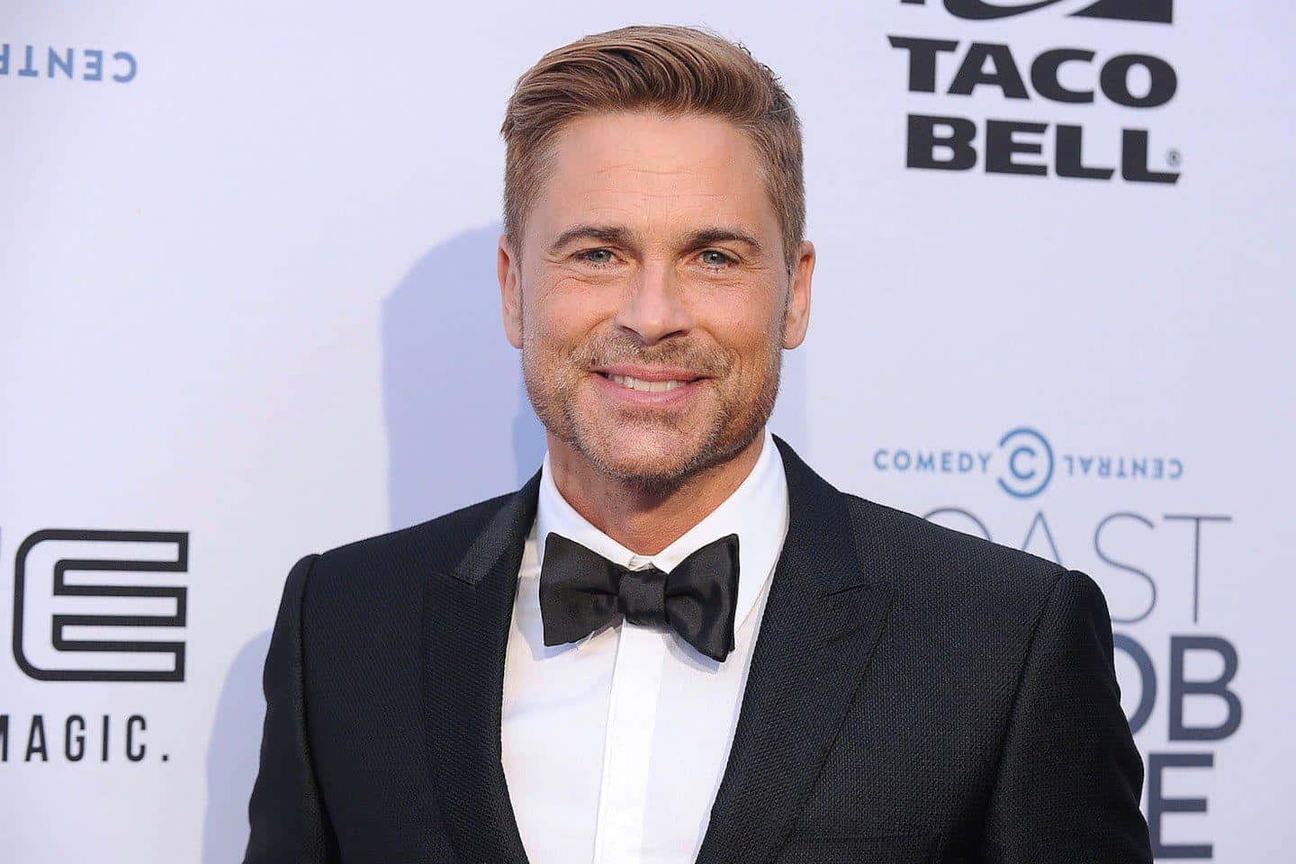 American Actor Rob Lowe In A Suit