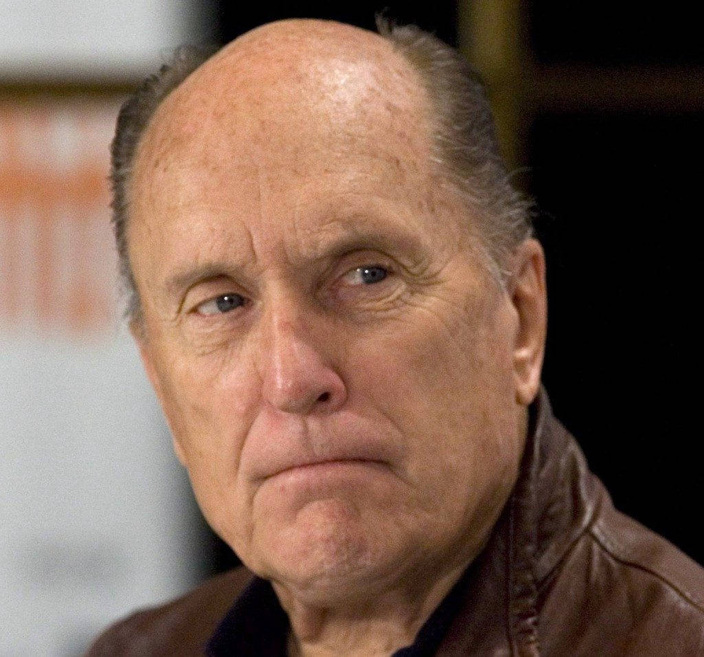 American Actor Robert Duvall Close Up Shot