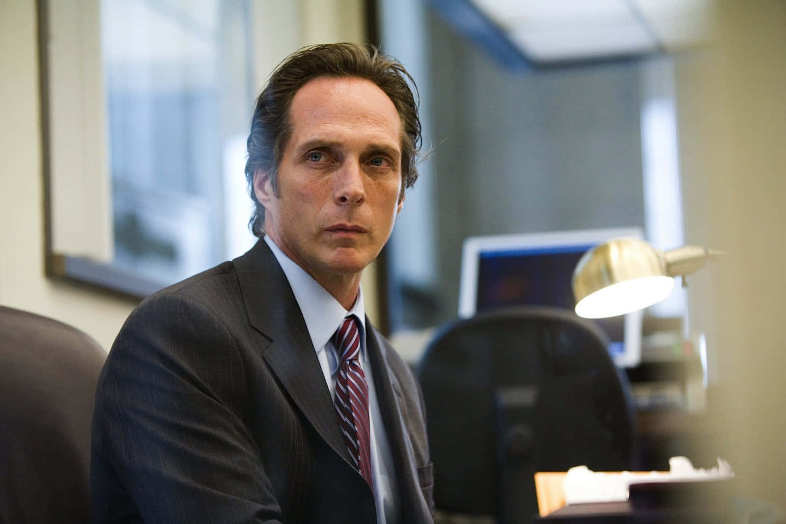 American Actor, William Fichtner, In A Casual Pose Background