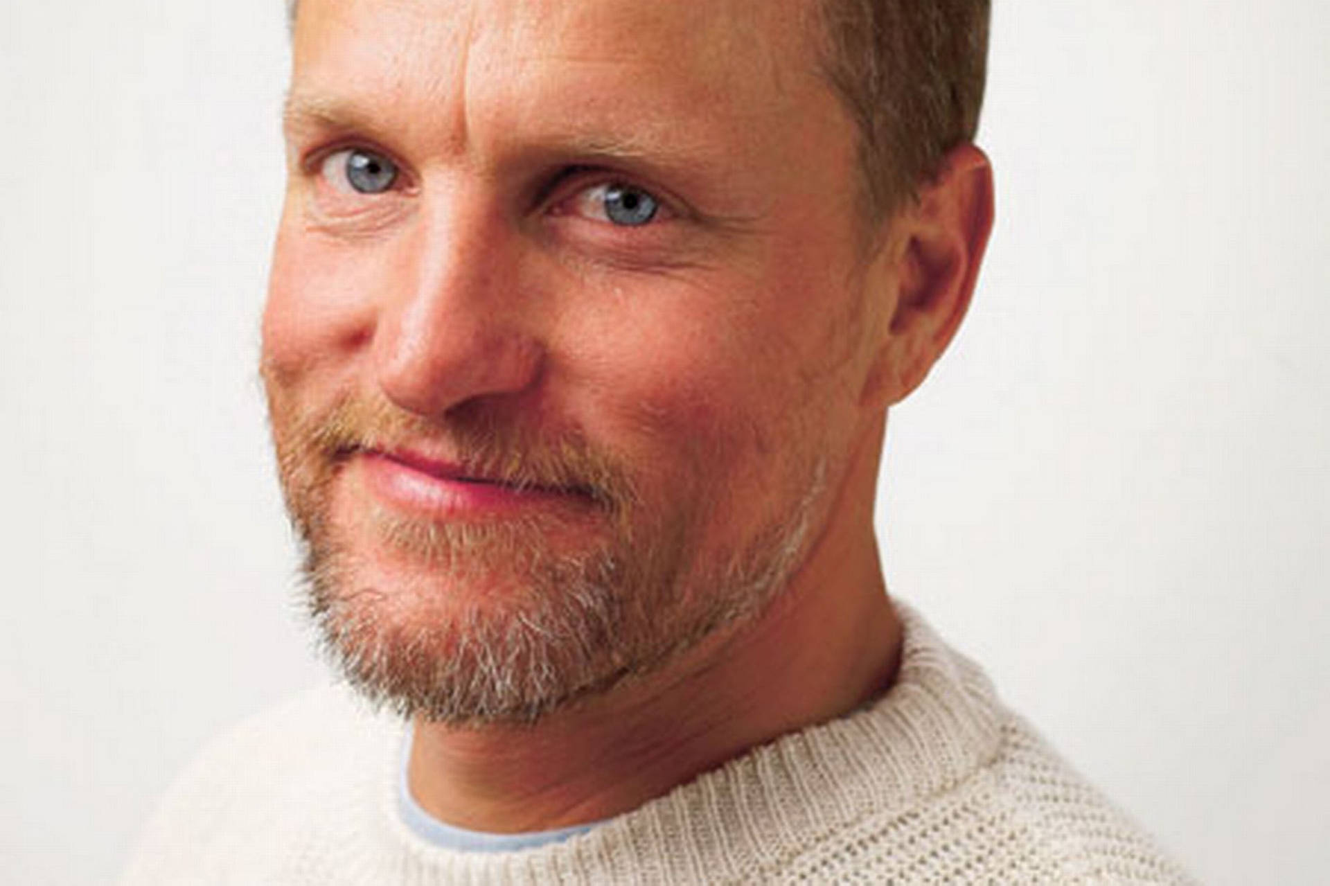 American Actor Woody Harrelson Portrait Background