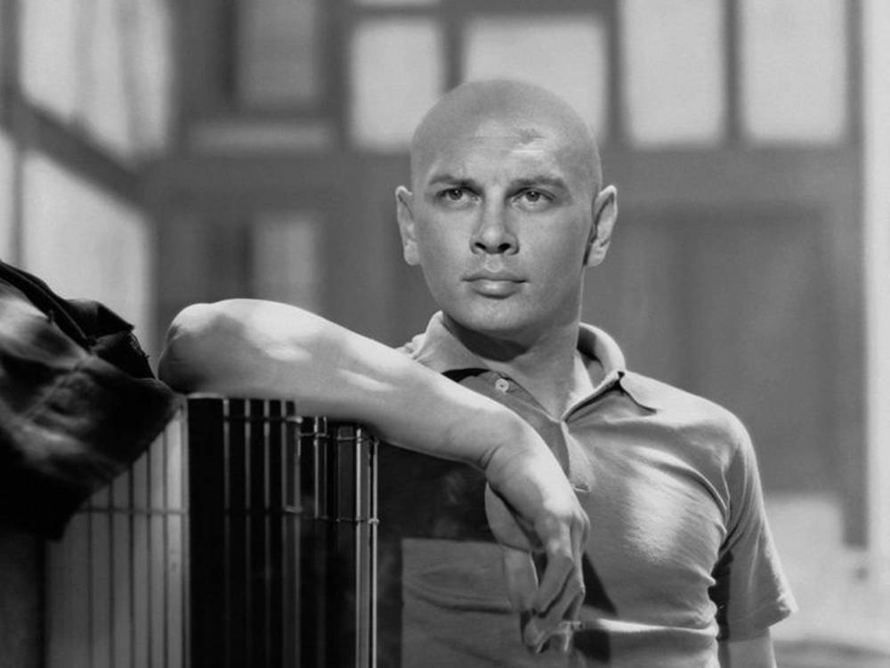 American Actor Yul Brynner 1956 Portrait