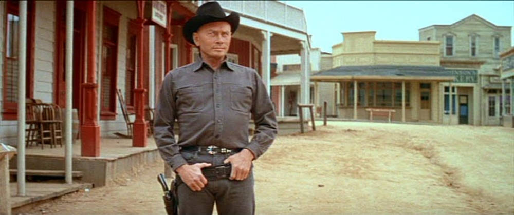 American Actor Yul Brynner The Gunslinger In Westworld Movie