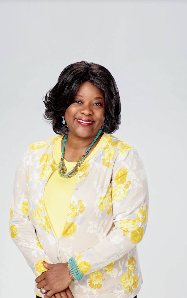 American Actress And Singer Loretta Devine Portrait Background