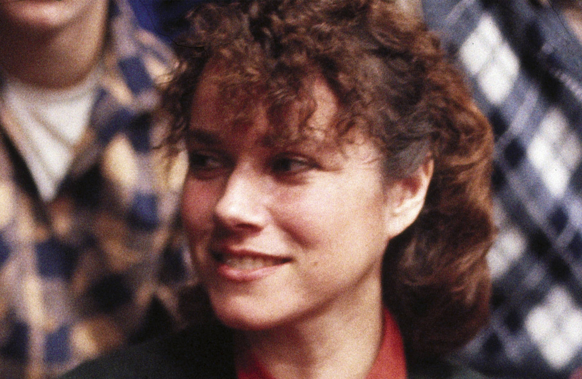 American Actress Barbara Hershey In Hoosiers 1986 Film Background