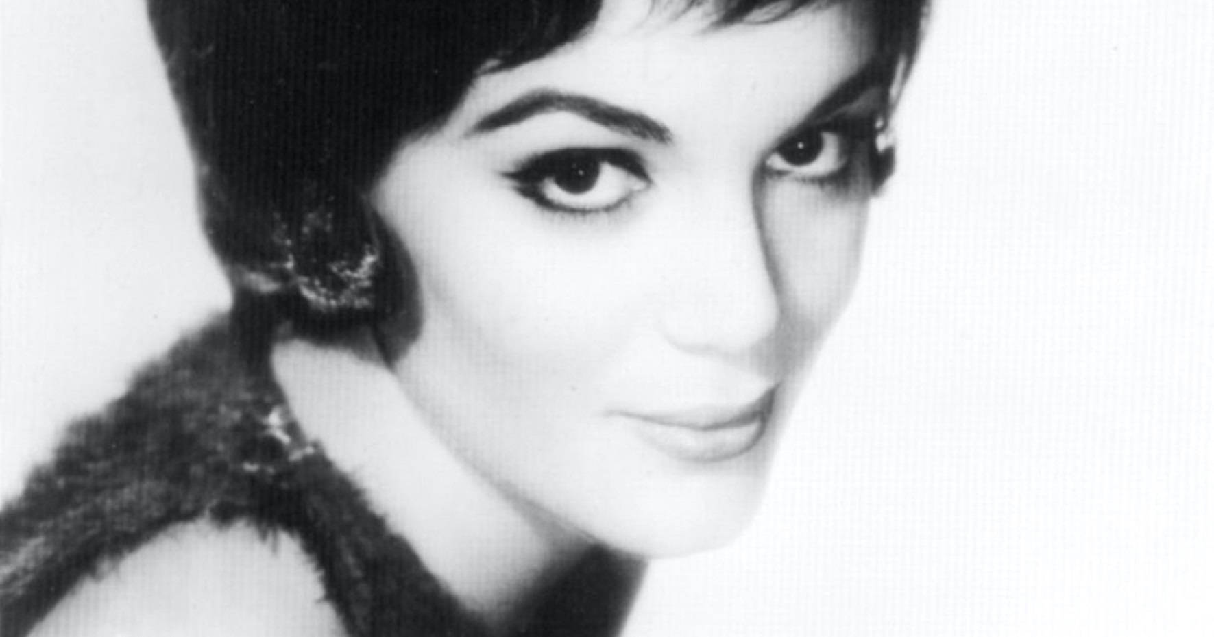 American Actress Connie Francis Short Hairstyle Background