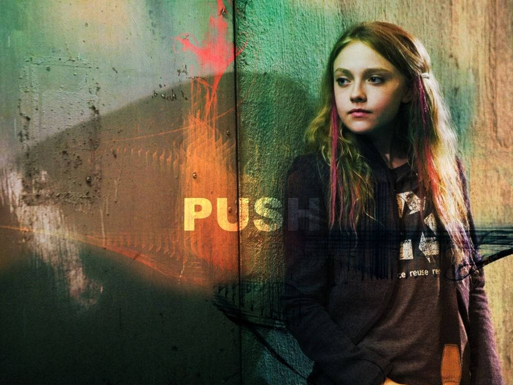 American Actress Dakota Fanning In Film Push 2009 Background