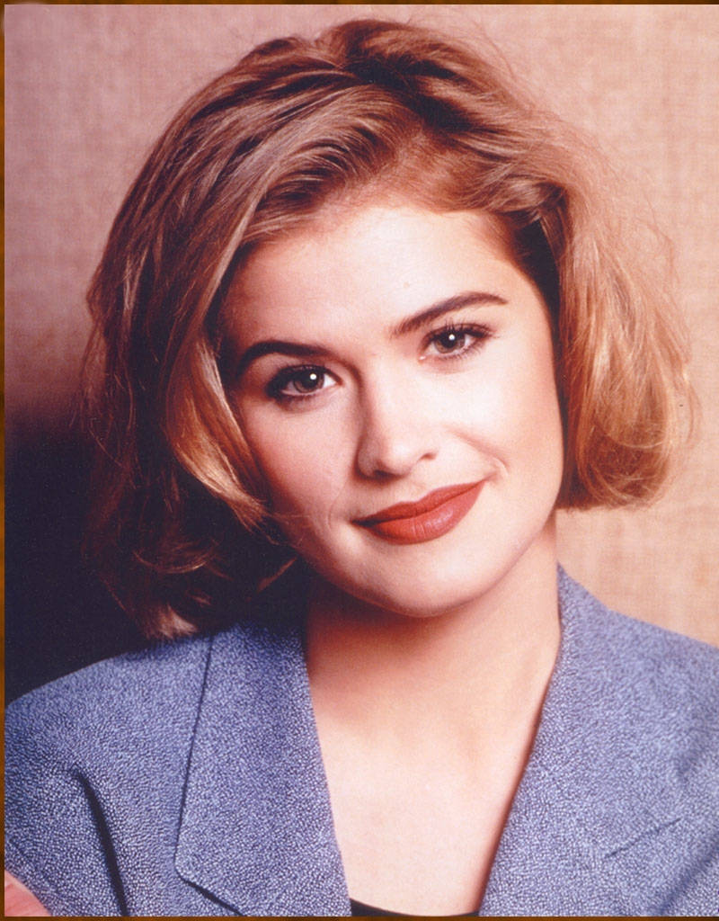 American Actress Kristy Swanson 1992 Portrait