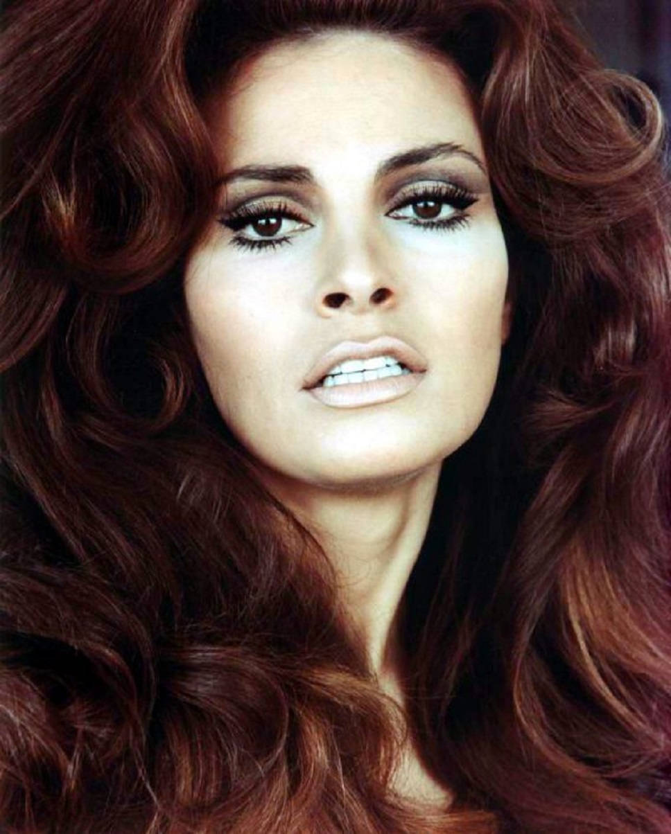 American Actress Raquel Welch 1970s Background