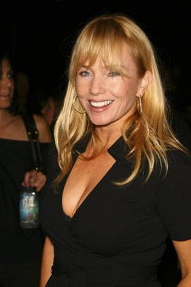 American Actress Rebecca De Mornay Fashion Week Background