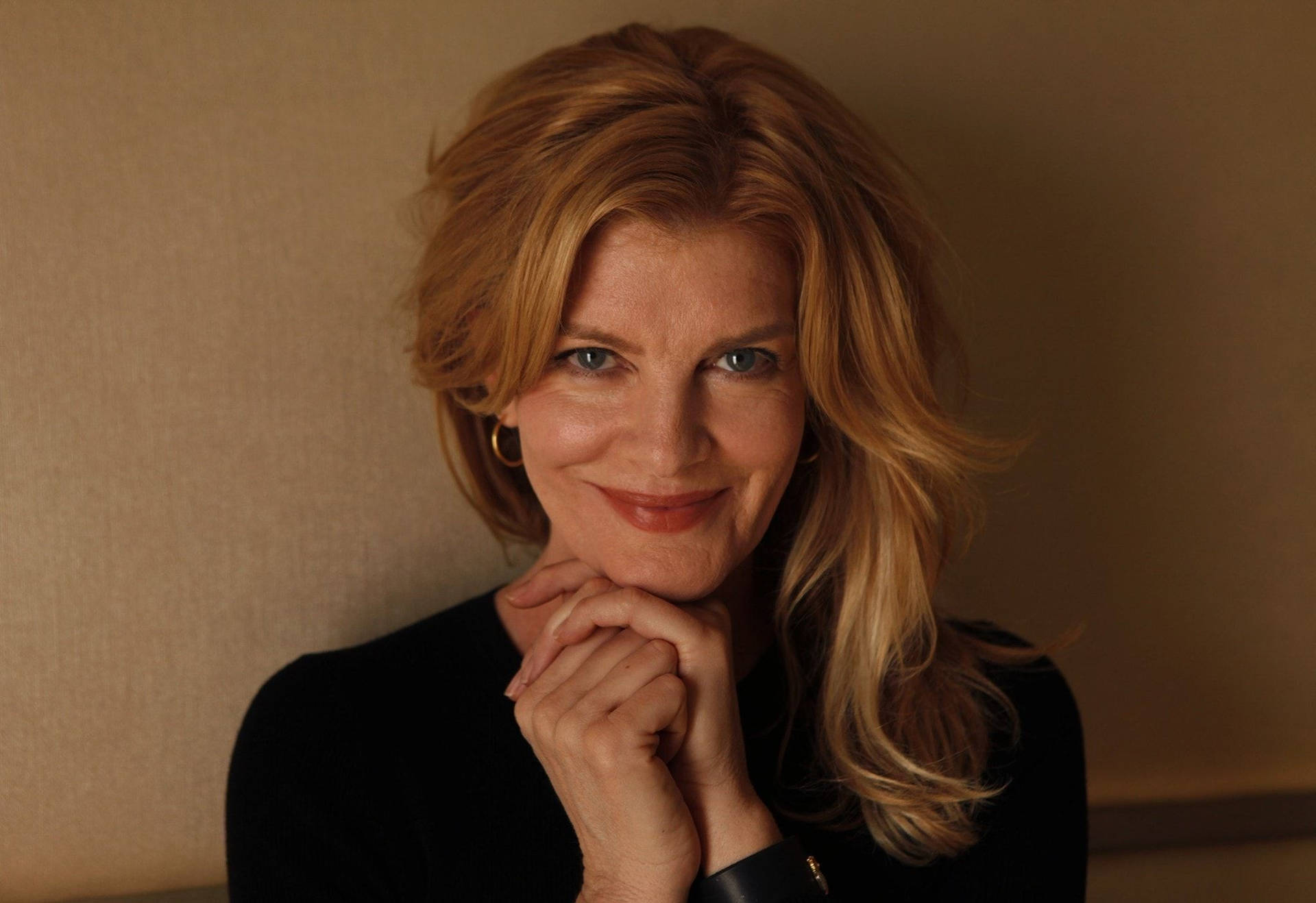 American Actress Rene Russo 2014 Photograph Background