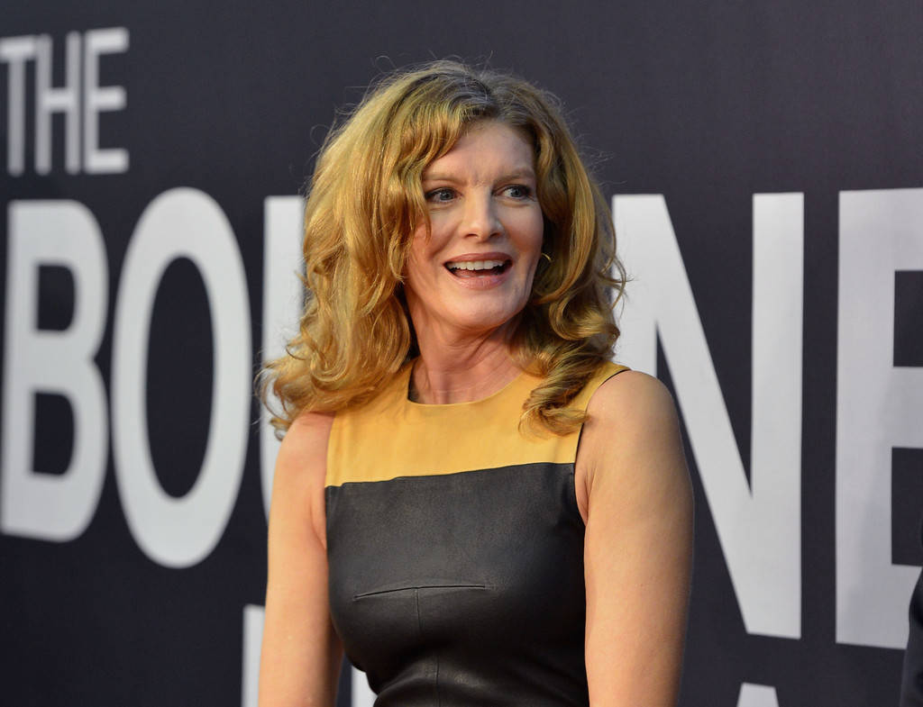 American Actress Rene Russo At The Bourne Legacy Premiere Background