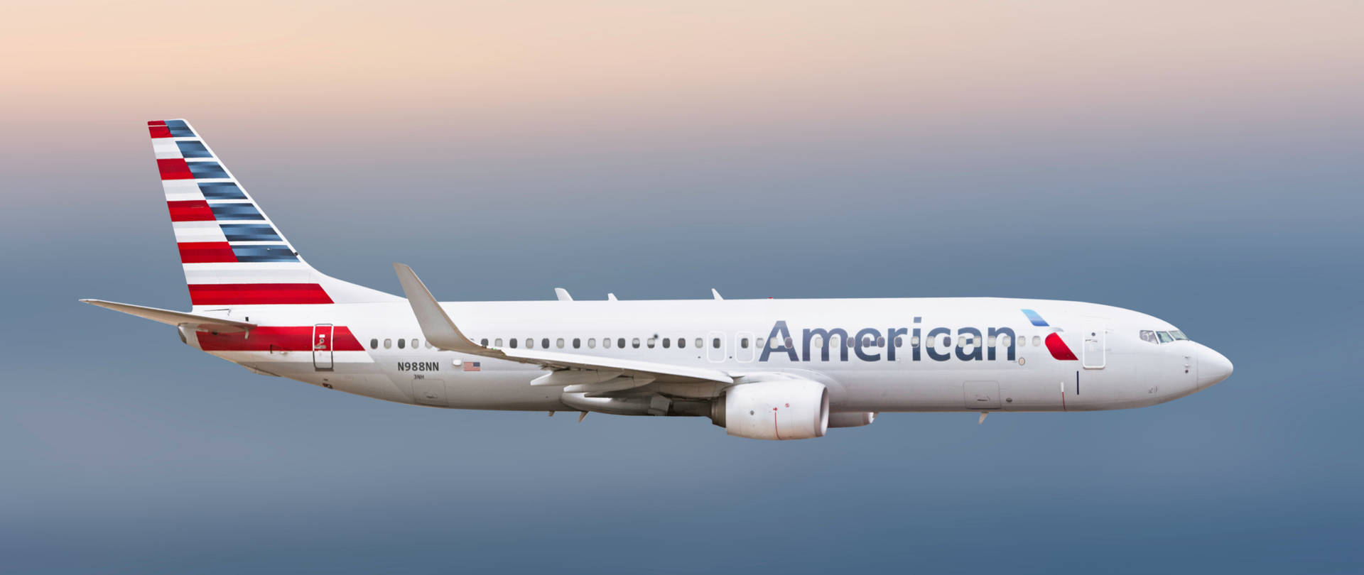 American Airlines N988al Airbus Background