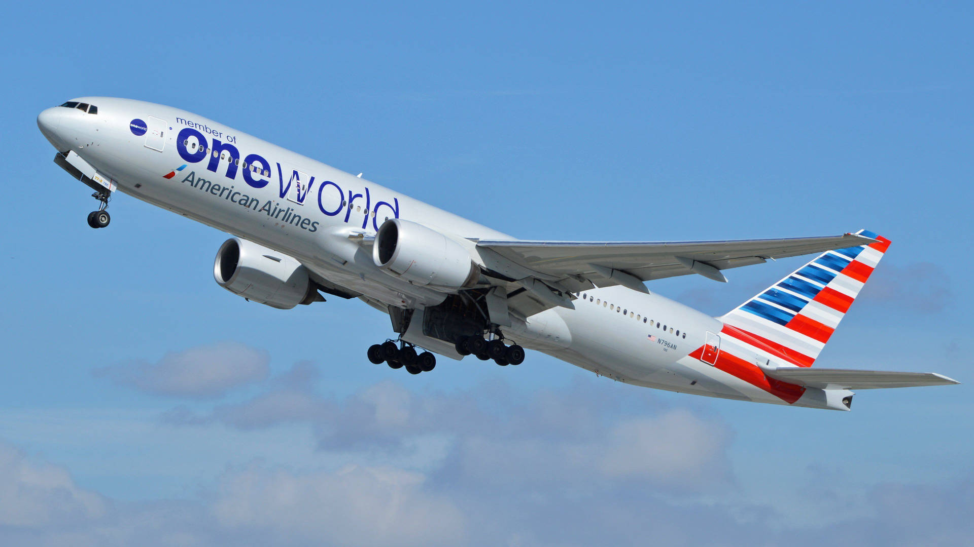 American Airlines One World Background
