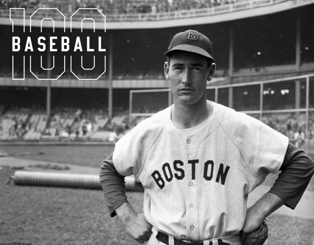 American Baseball Player Ted Williams Background