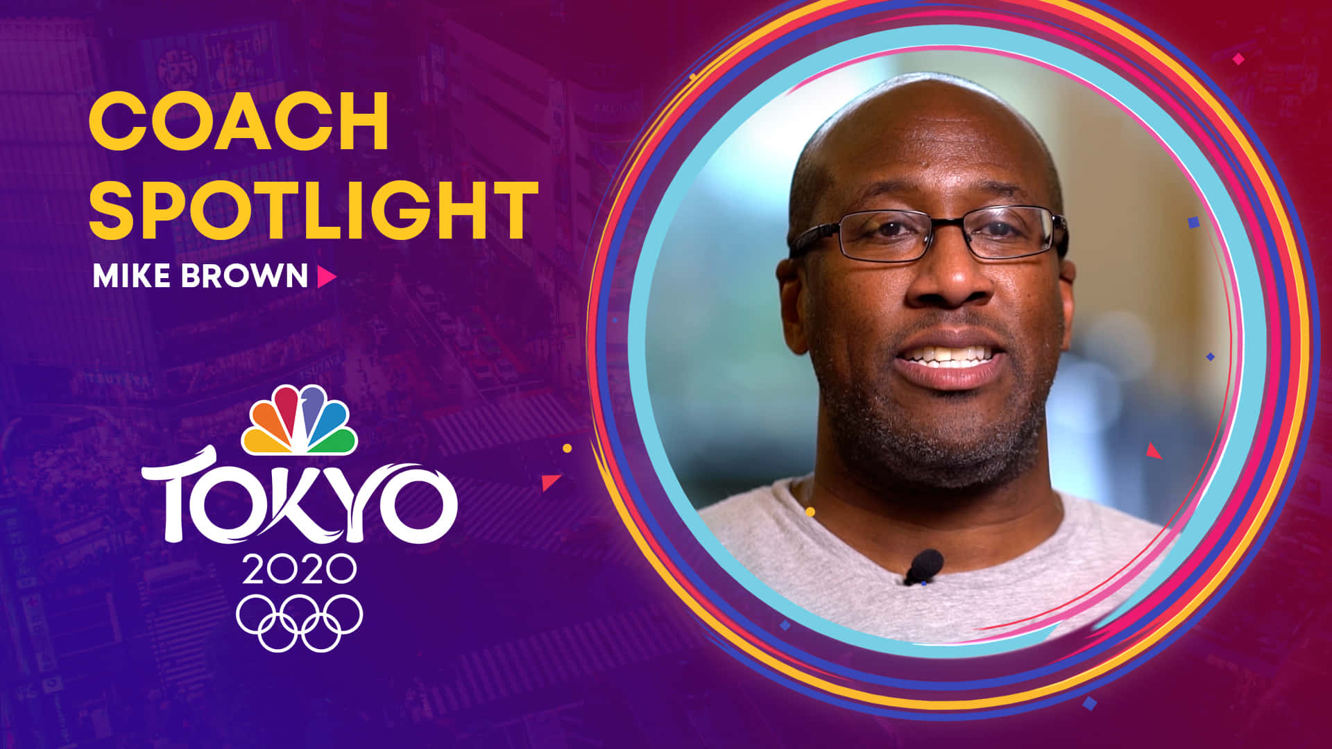 American Basketball Coach Mike Brown In Tokyo Olympics 2020 Background