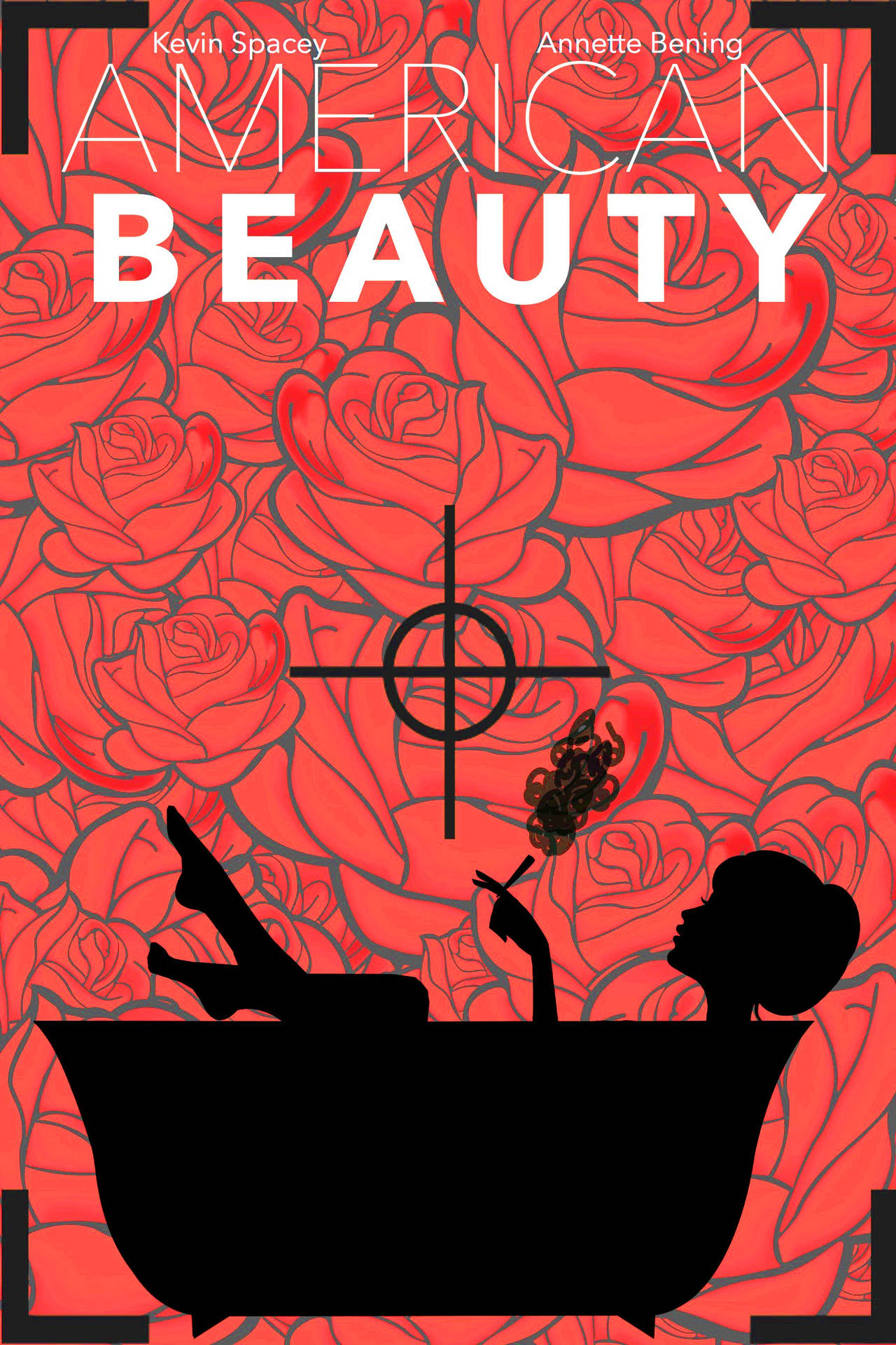 American Beauty Bathtub Woman