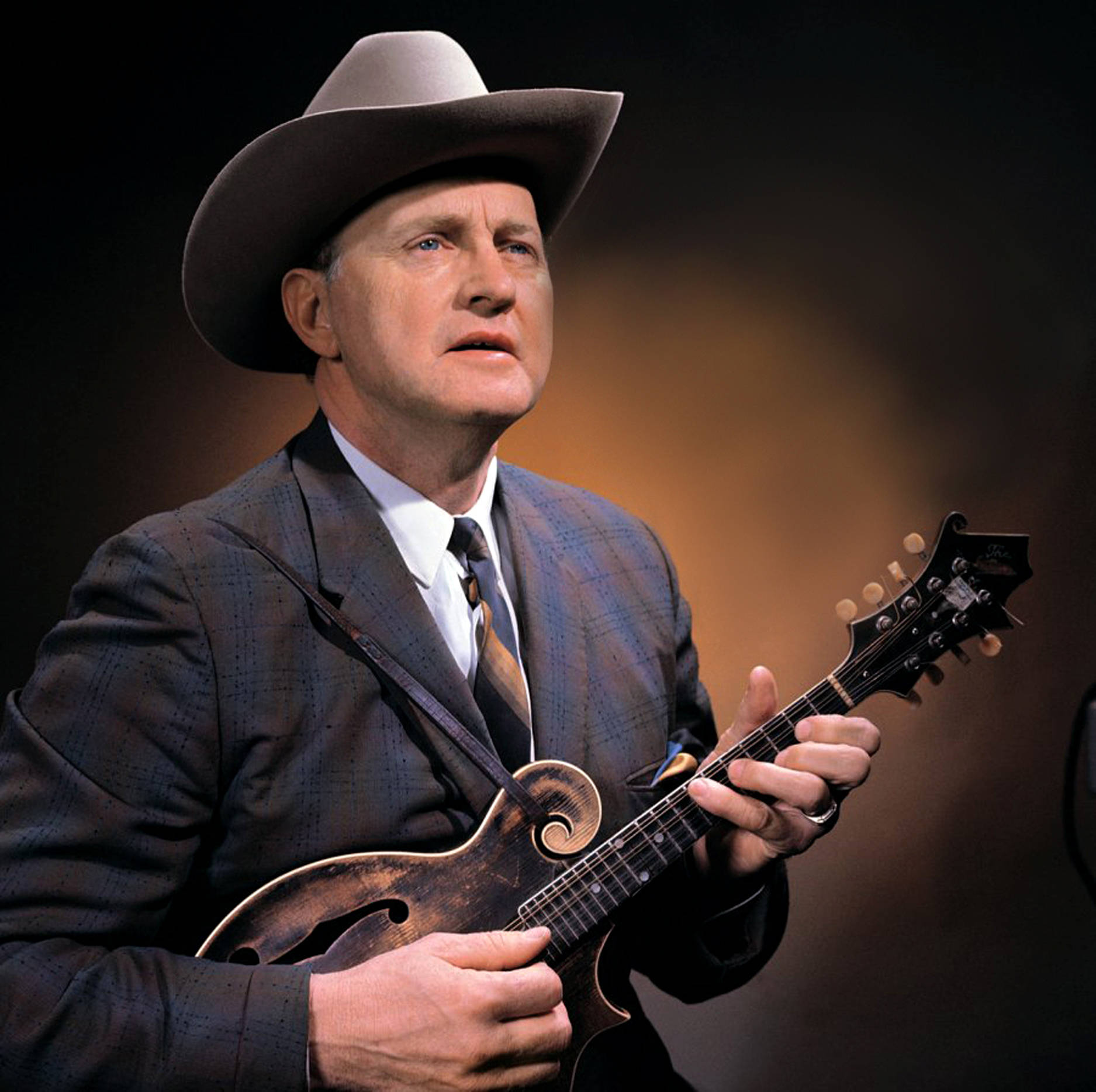 American Bluegrass Musician Bill Monroe 1970