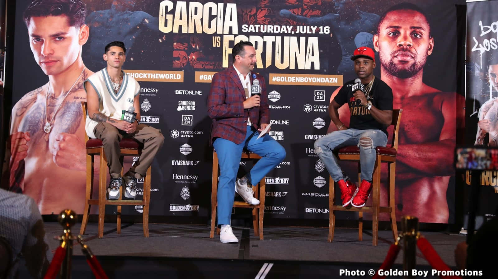 American Boxer & Super Featherweight Champion Ryan Garcia Background