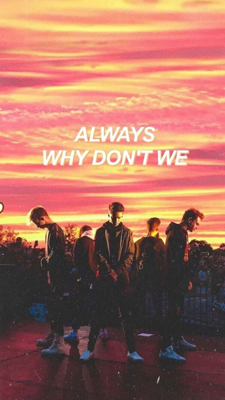American Boy Band Why Don't We Live Performance Background