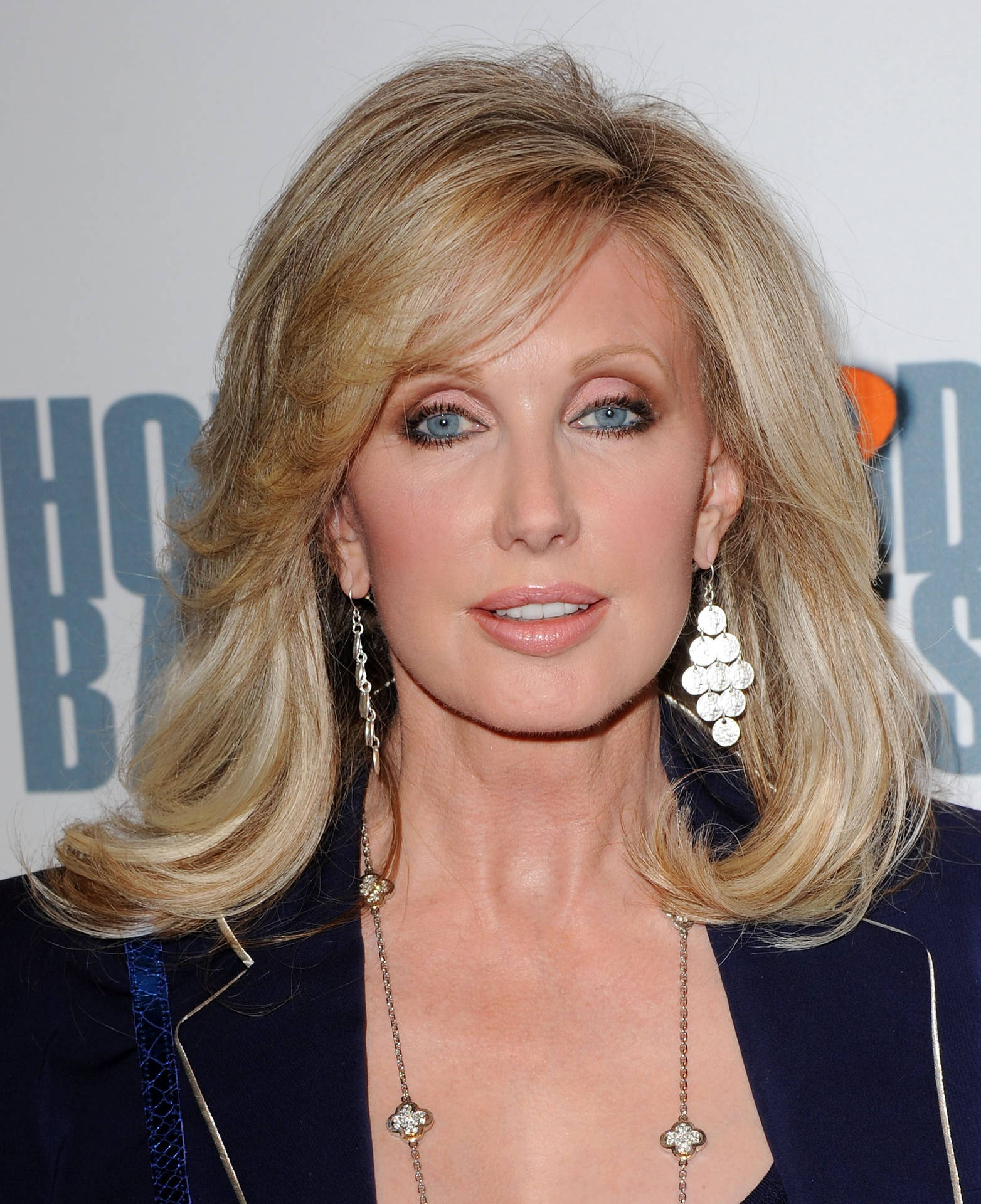 American Celebrity Morgan Fairchild At A Charity Event Background