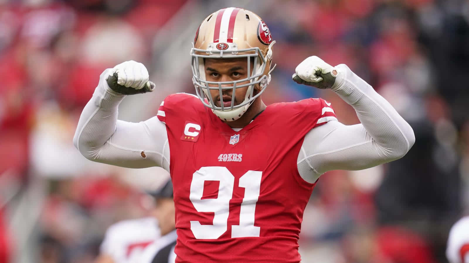 American Defensive Lineman Arik Armstead Background