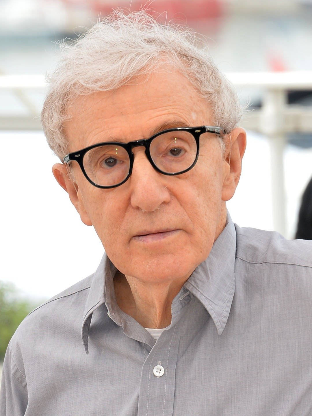 American Director Woody Allen At 69th Cannes Film Festival Background