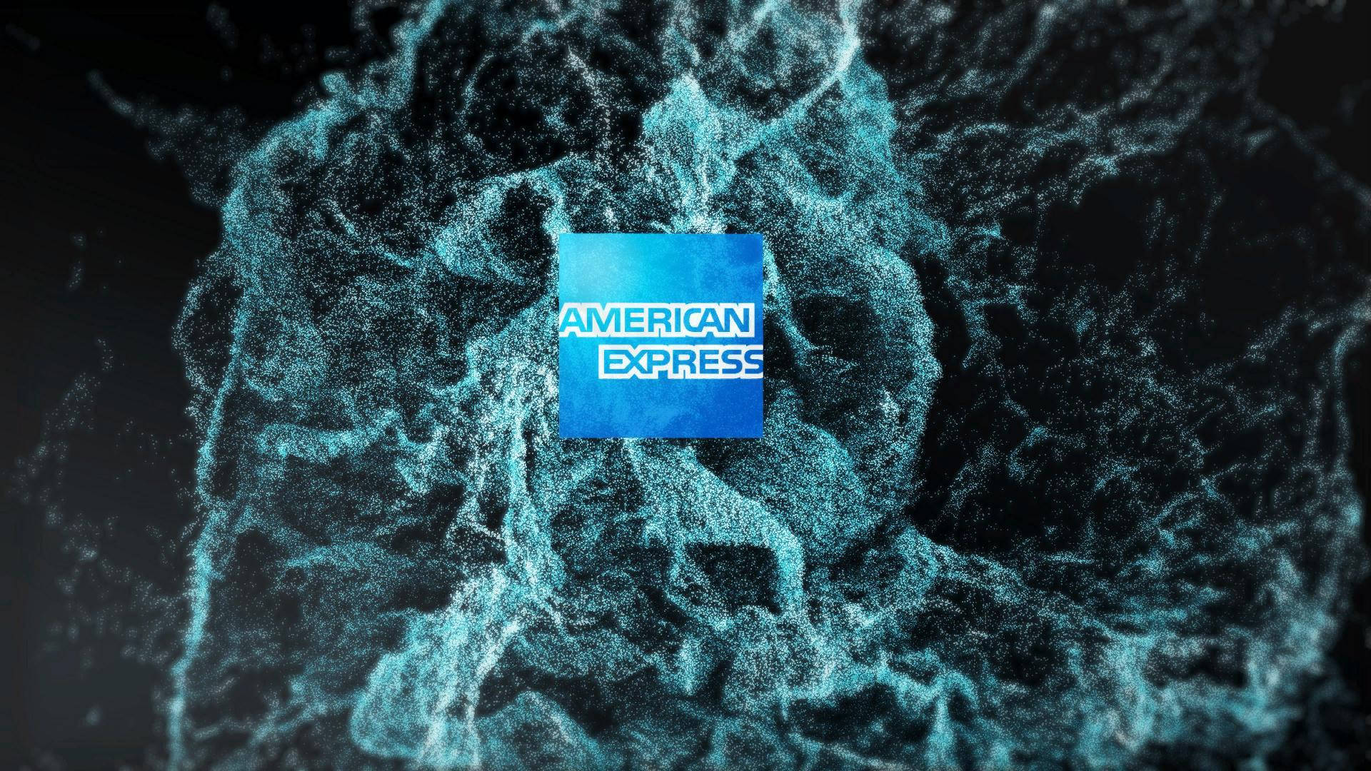 American Express Cool Logo Background